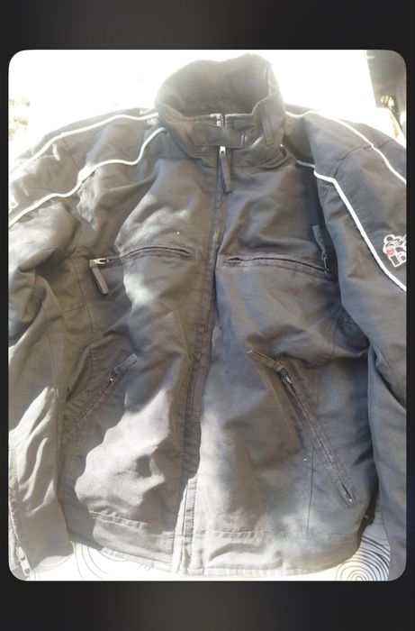 Мото-панталон SPIDI със забележки и мото яке iXS