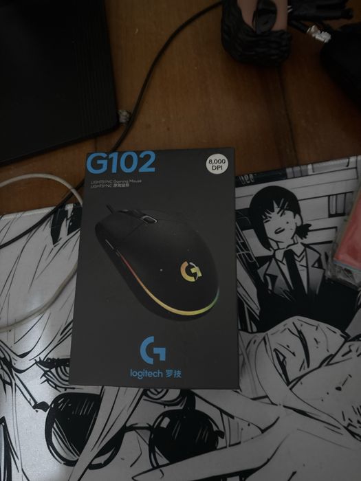 Продам мышку Logitech g102 проводную.