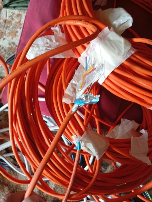 Cablu Incendiu Rezistent la Foc MEKAS JE-H(St)H 2x2x0,8 mm 70– 80 Metri NOU