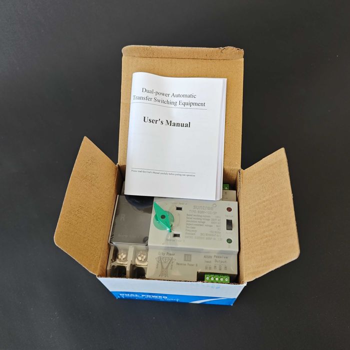 Suntree Автоматични Ум шалтери 100А ATS соларни мрежа/инвертор