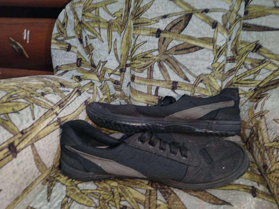 Кеды для спорта чёрные