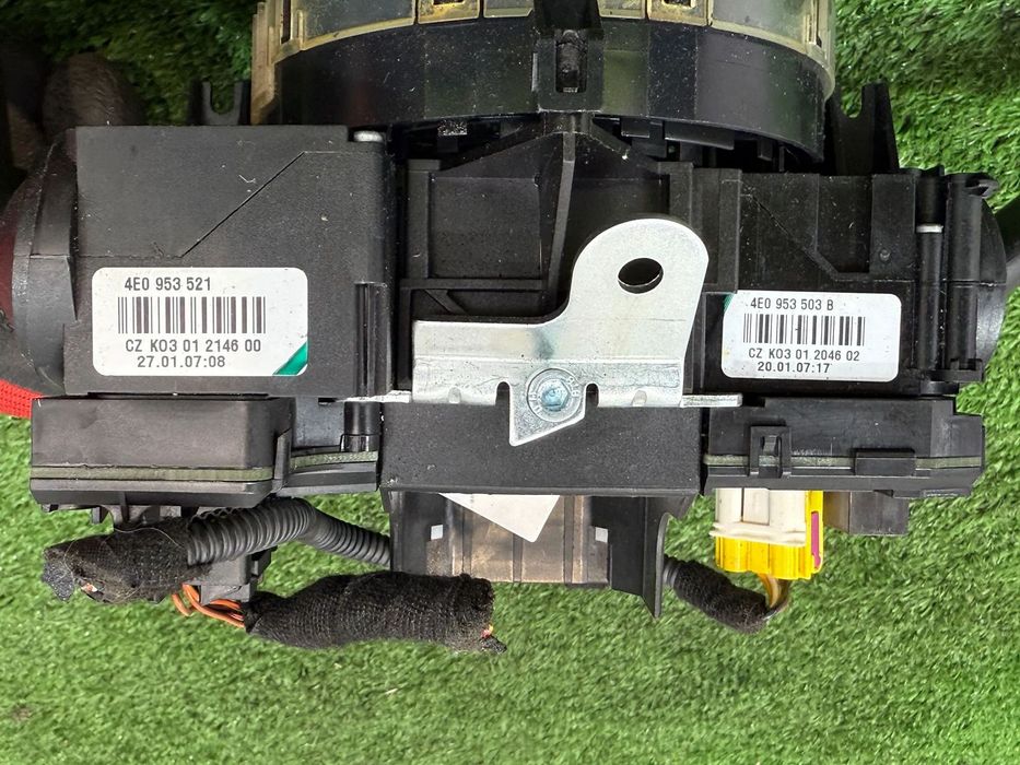 ANSAMBLU MANETE COMENZI VOLAN + SPIRĂ AUDI A6 C6 QUATTRO 2.7 DIESEL 2007 COD OEM 4E0953503B 4E0953521 4E0953541 4E0953541A 2004-2011