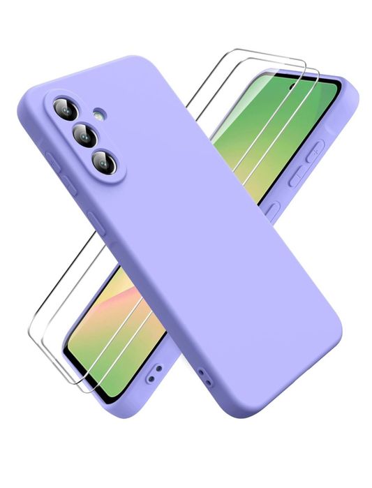 Samsung A34/A54/A35/A55/A25/A15/A16 Husa Soft Touch + Folie Sticla Esd