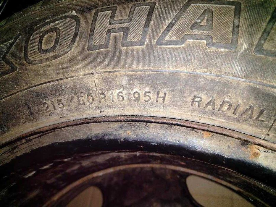 Vand ROATA DE REZERVA M + S 215 / 60  R16