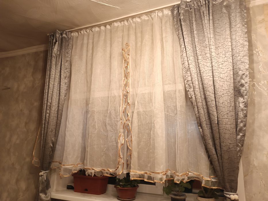 Продам шторы и тюль
