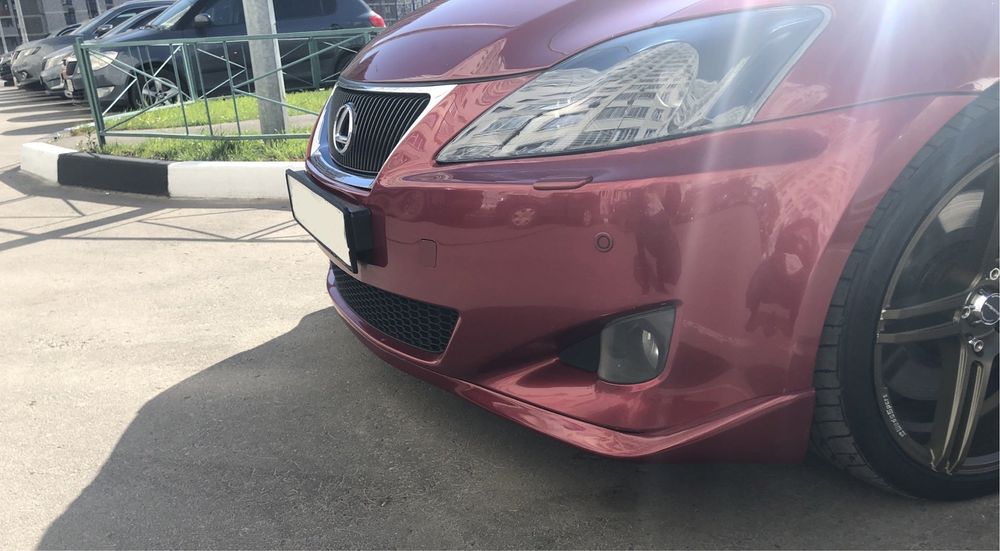 Губа передняя накладка IS350 lexus