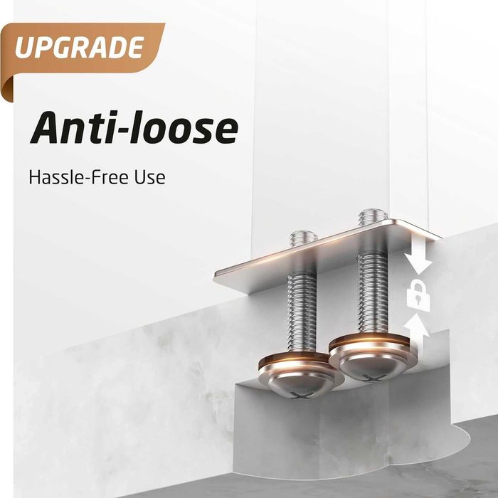 KES стойка за кърпи 2 нива с мраморна основа от неръждаема стомана