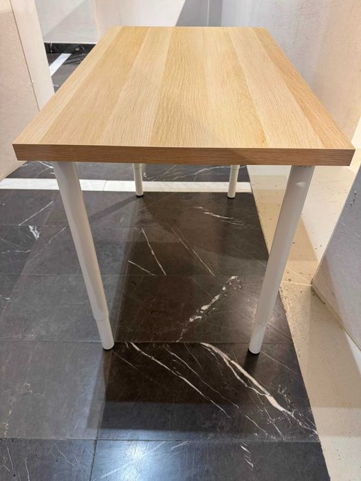 Birou Linnmon stejar IKEA 60x120