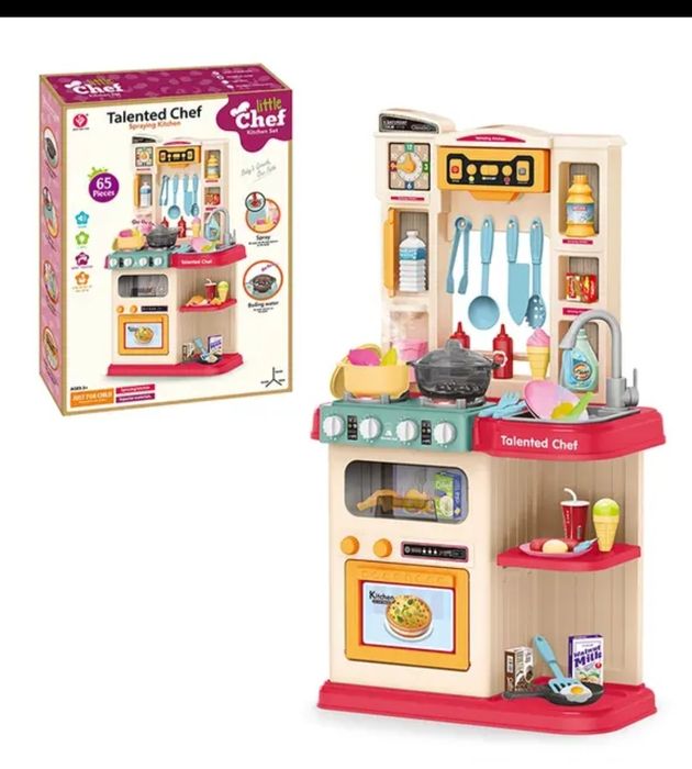 Детская кухня . Доставка бесплатная 
для игривых девочек