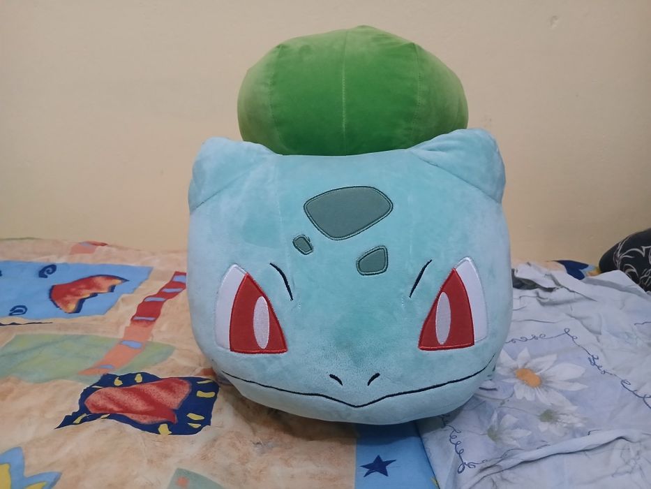 Pokemon ПЛЮШЕН Булбазавър (Bulbasaur) – Два броя, Спящ и Буден