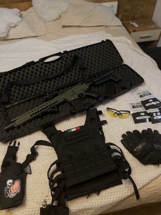 Vand set complet Airsoft Profesional
