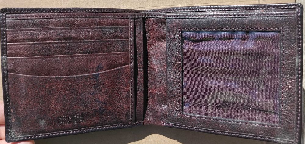 Портмоне кожаное Италия.