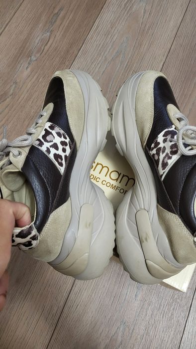 Маратонки- естествена кожа