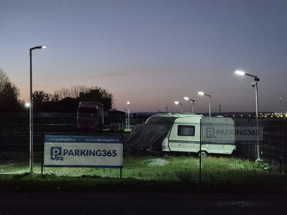 Parcare TERMEN LUNG pentru rulote, autorulote, ambarcațiuni, foodtruck