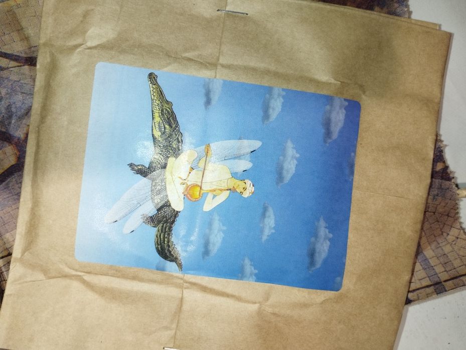 Кошелек кожаный, ручной работы