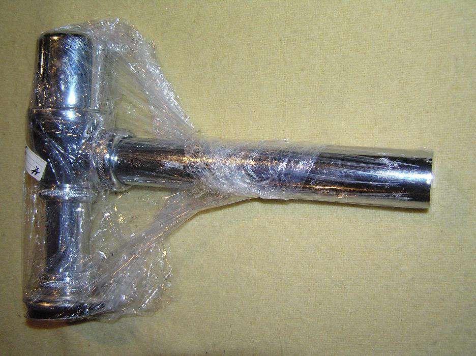 sifon inox cu ventil si dop rulota
