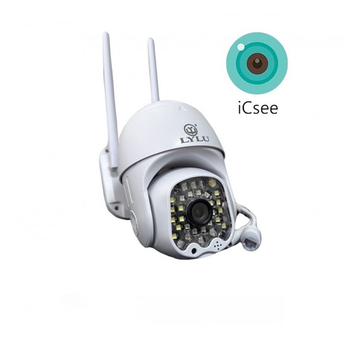 Комплект 2 броя Куполна водоустойчива Wifi Full HD камера 32LED