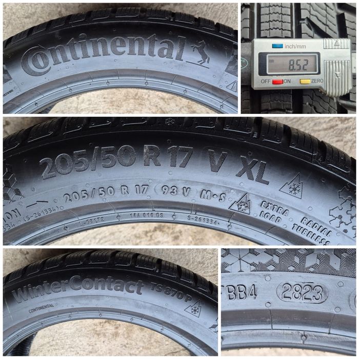 O bucată 205/50 R17 M+S iarnă - Continental Goodyear Sailun