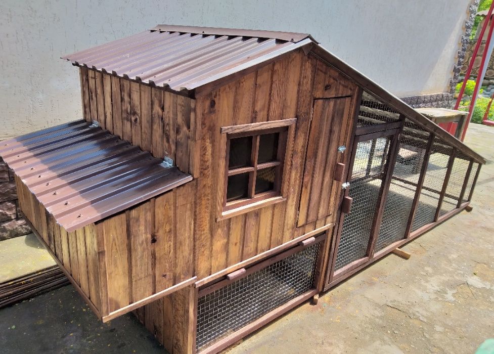 мини курятники с поддоном