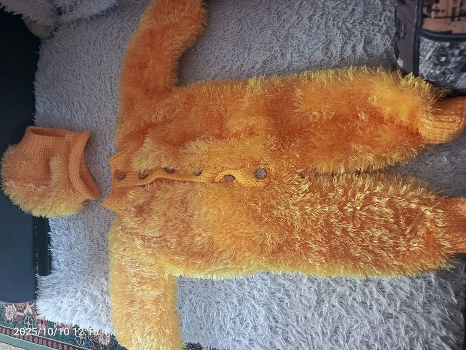 Вязаный комбинезон