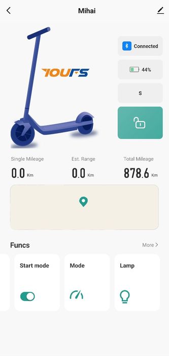 Trotinetă electrică 45 km/h