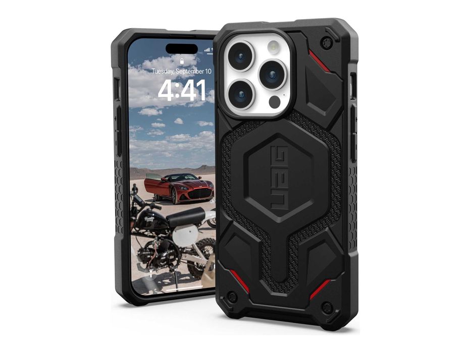 Husa UAG Magsafe pentru iPhone 14 Pro Max, Kevlar Black