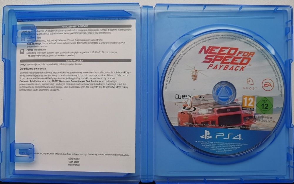 Jocuri PS4 FIFA 21 & Need for Speed payback