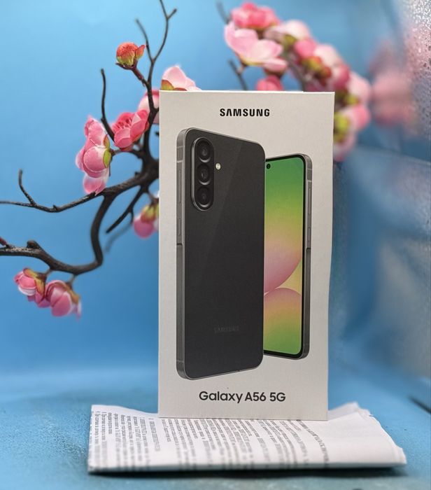НОВ!!! Samsung Galaxy A56, 8GB RAM, 128GB, 5G, Awesome Graphite