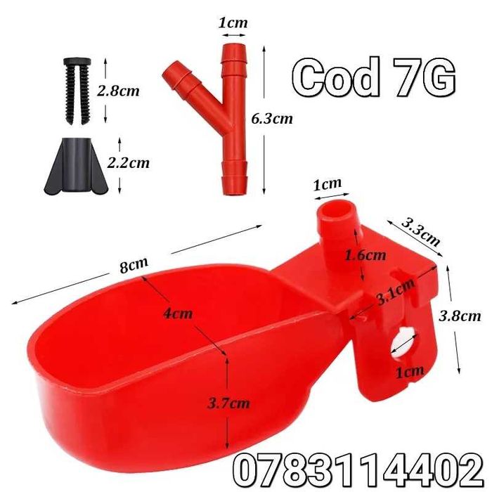 Prepelite gaini pui fazani gaste rate pasari-ADAPATORI-Cu nivel fix-7G