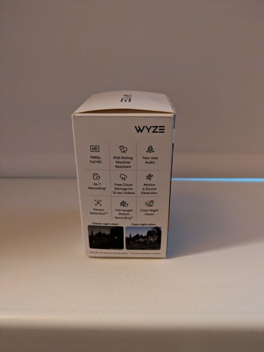 Camera Wyze Cam V3, interior exterior.