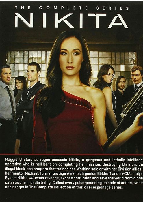Film Serial Nikita DVD Seasons 1-4 Complete Collection 17 Discs