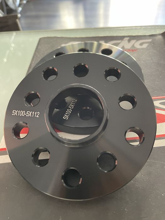 2 distantieri 16 mm 5x100 Golf 4/3GTI Polo Octavia 1/Leon 1