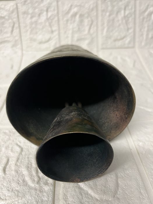 Стар,автентичен,бронзов чан