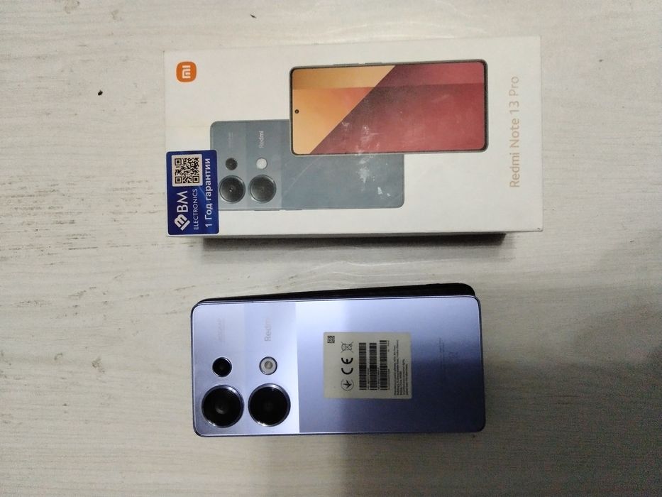 Telefon Redmi Note 13 pro 8/256gb holati ideal