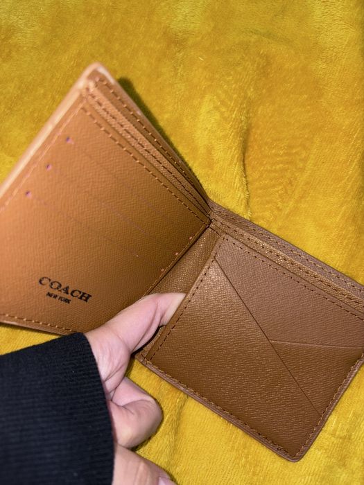 Portofel Coach maro negru nou new nepurtat nefolosit