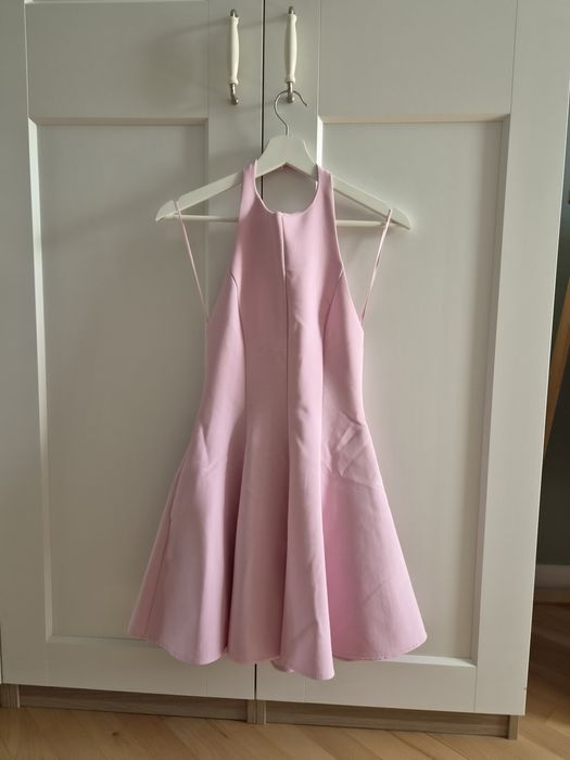 Светлорозова рокля Zara