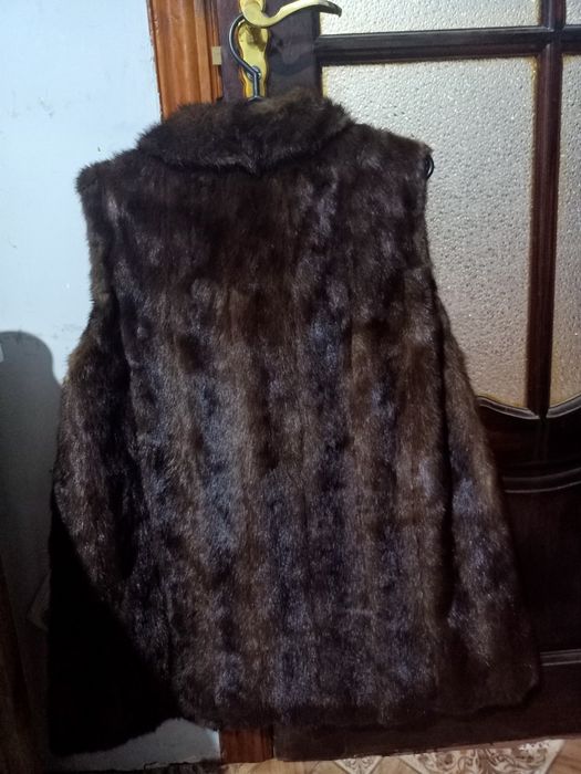 Норковая безрукавка