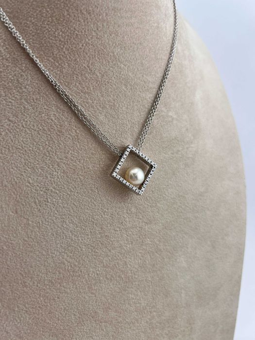 Комплект украшений Damiani с жемчугом