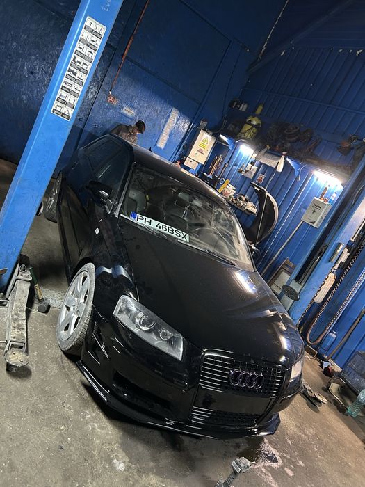 Audi A3 S line QUATTRO 2.0 TDI 215cp FULL MODIFIED wide  body / S3 look / evacuare clapetă