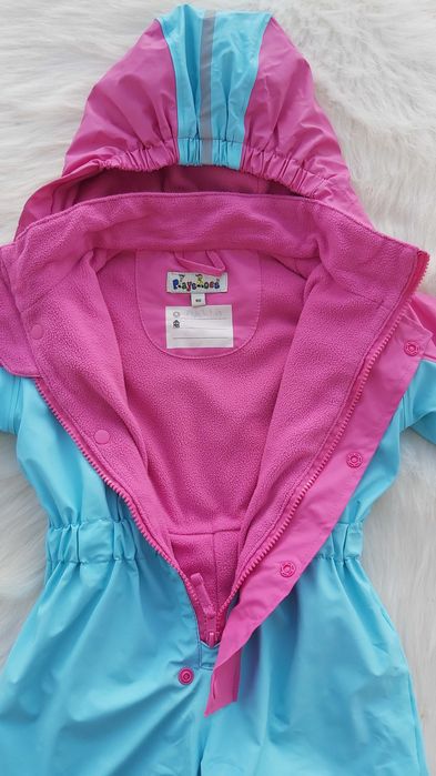 Детски гащеризон за дъжд и сняг размер 9-12месеца