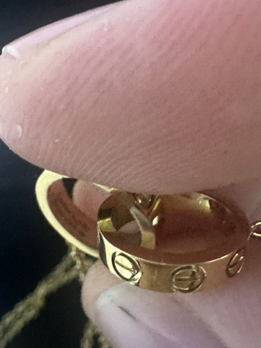 Промо:Cartier-Дамски комплект оригинални чисто нови гривна и колие