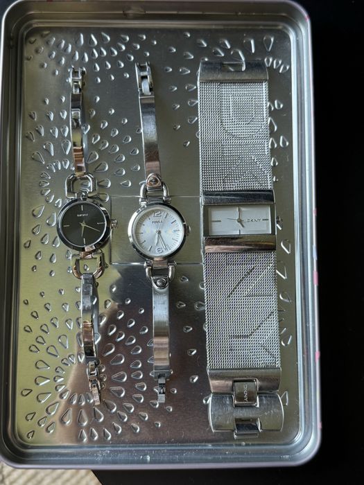 Ceas DKNY si ceas Fossil, stare f buna