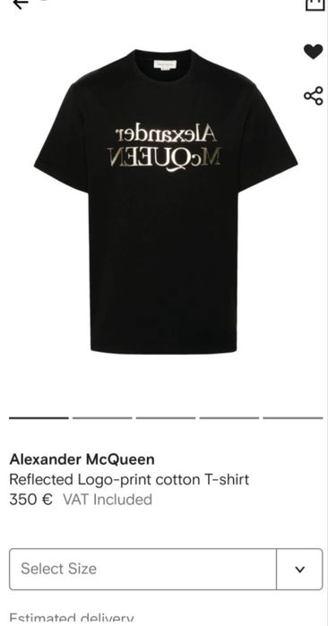 Мъжка тениска Alexander McQUEEN