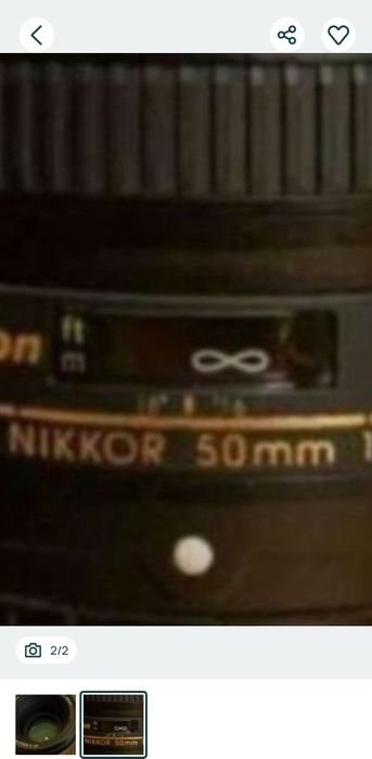 Vand obiectiv Nikon 50mm 1.8G in stare impecabila