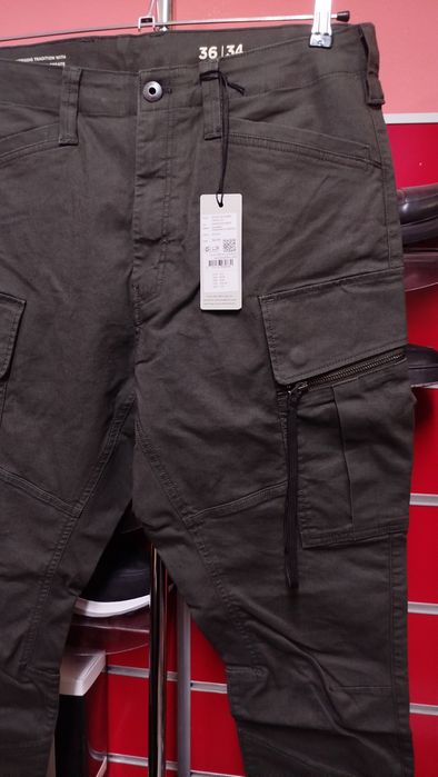 Оригинален панталон G-Star Raw Zip Pocket W36 L34 нов мъжки карго