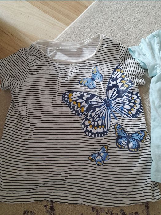 tricou tricouri fata fete h&m next desigual 4 5 6 ani, marime 110 116