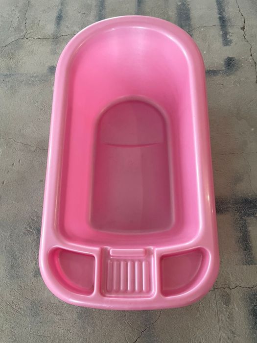 Ванночка детская розовая