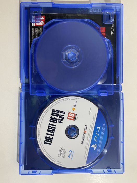 Ps4 диск the last of us 2
