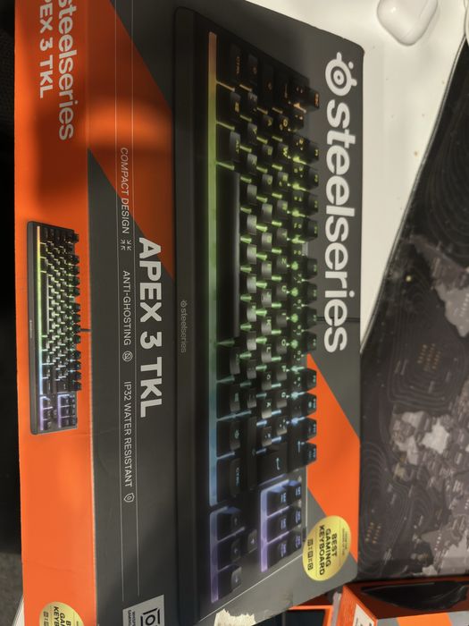 Steelseries клавиатура и мишка