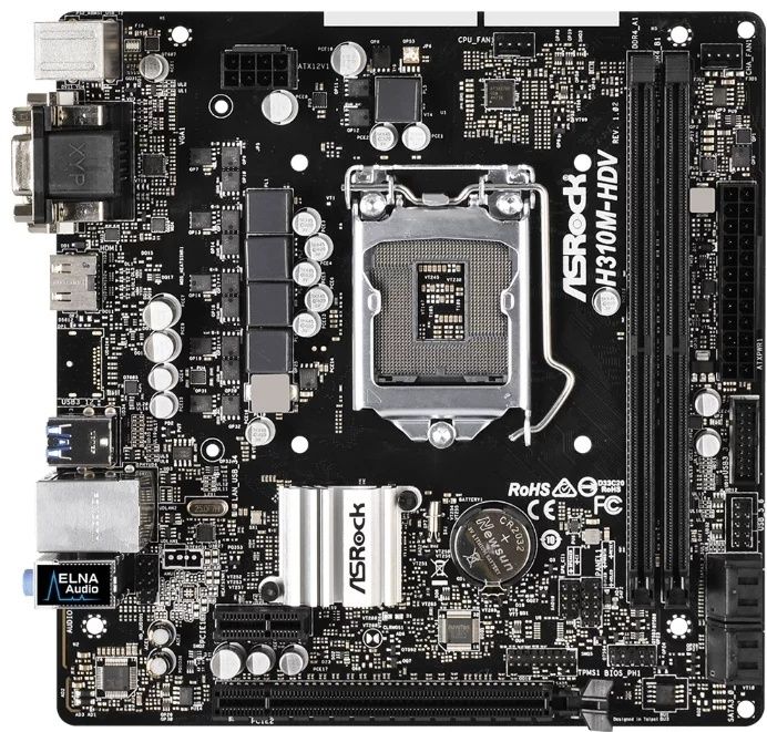 Продам комплект i3 9100f H310m